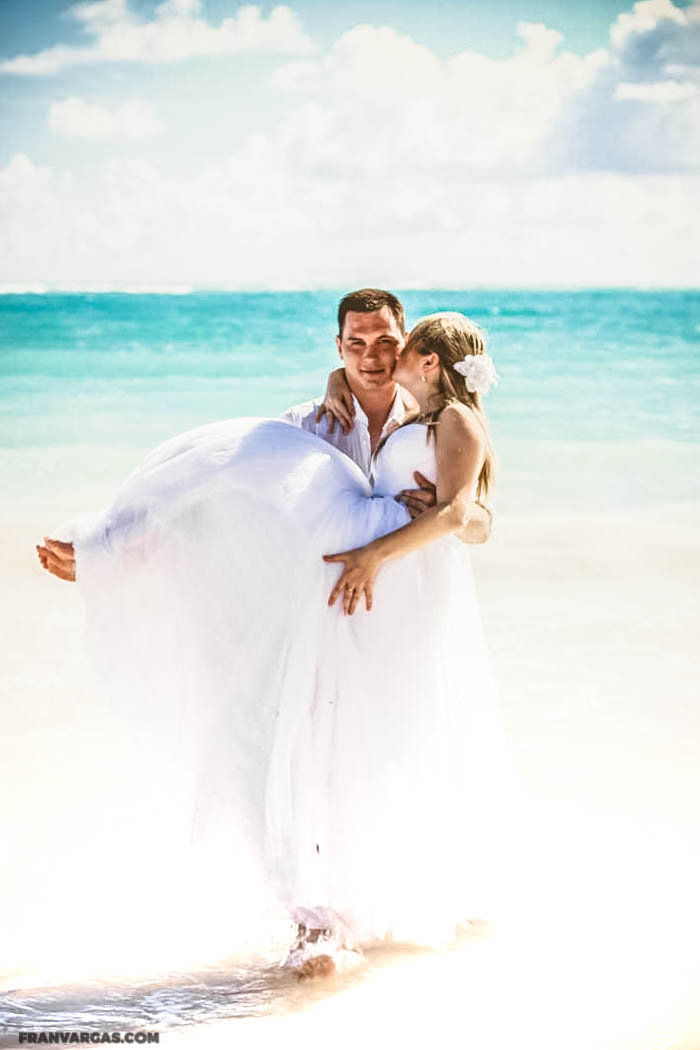 Post boda en el Caribe