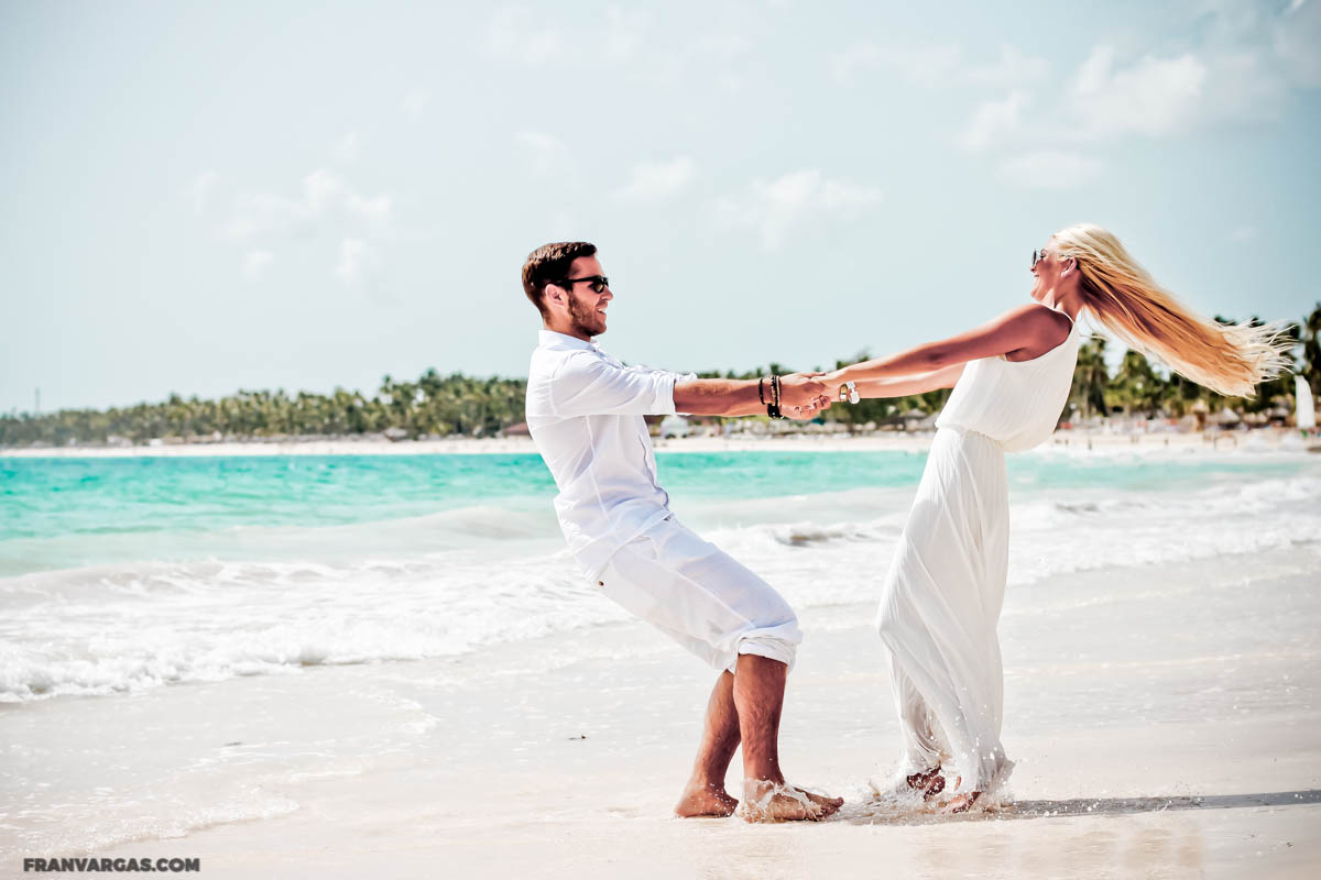 Post boda en el Caribe